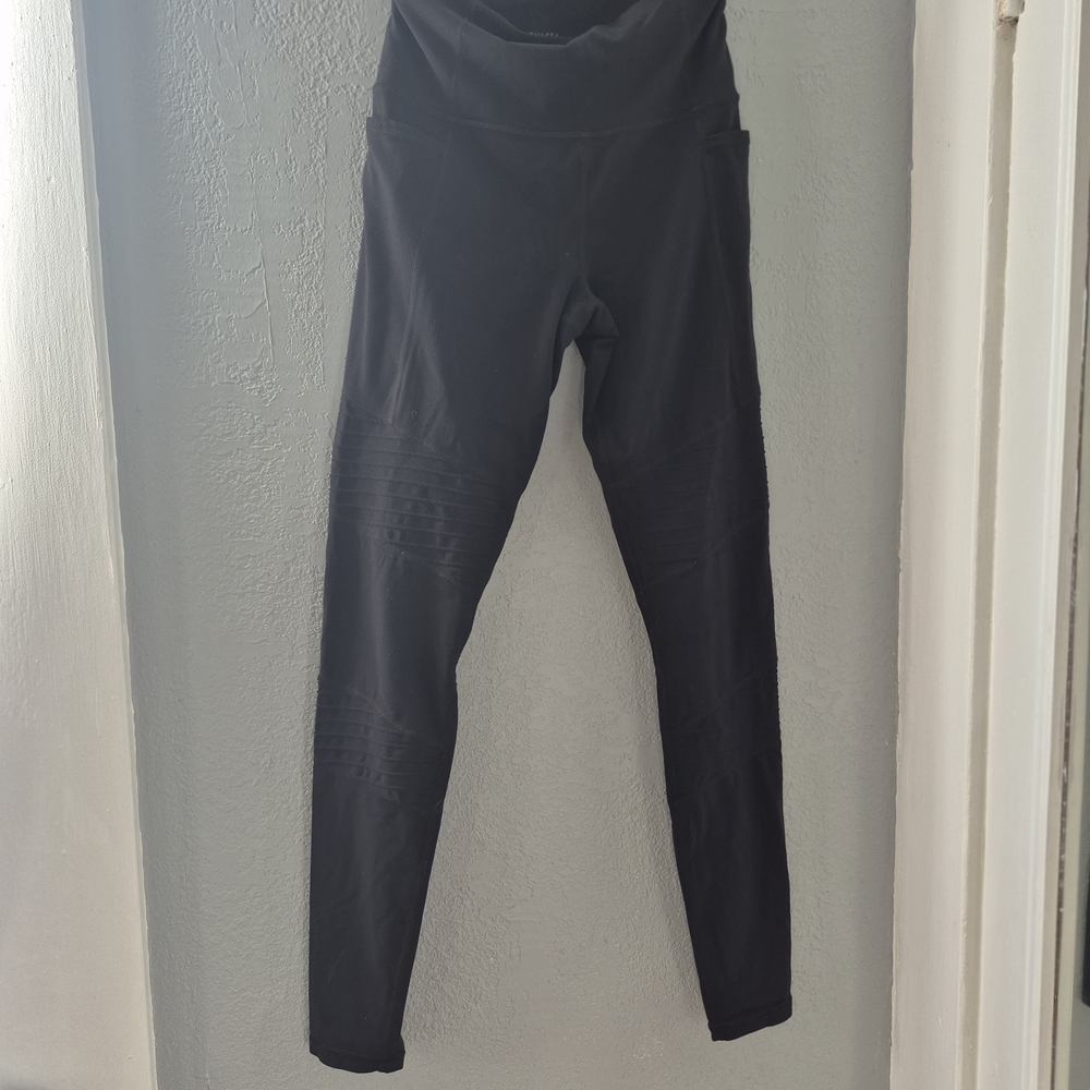Athleta Black Moto Leggings